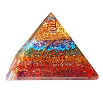 Feng Shui 7 Chakra Orgonite Orgone Pyramid